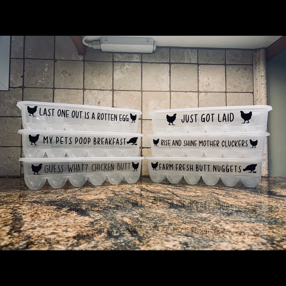 Egg cartons!